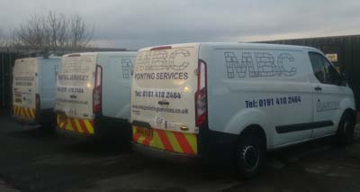 pointing services in the North East of England